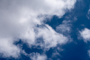 blue sky with clouds
