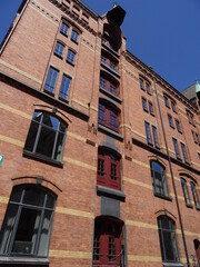 historische Gebäude in der Hamburger 