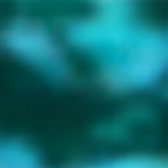 Dark turquoise, greenish blurry background with gradient transitions in blue-green spots.  Great as a background for any print product, web page, advertisement or other design.