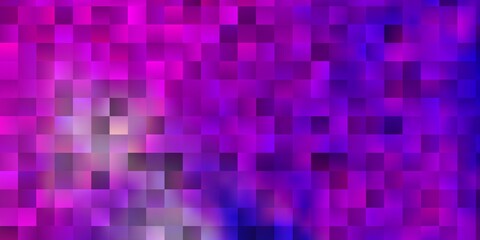 Light Pink, Blue vector layout with lines, rectangles.