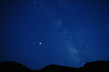 土星　木星　さそり座　天の川