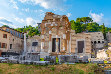 Roman Ruins Tempio Capitolino Brescia