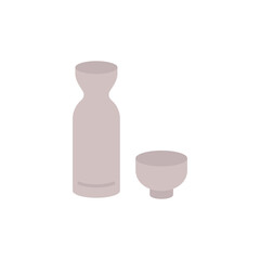 [japanese sake] vector icons
