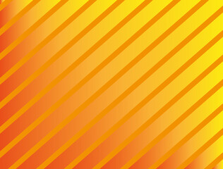Abstract yellow background with stripes and gradient. Vector graphics. For design.