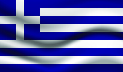 Fototapeta premium flag of greece