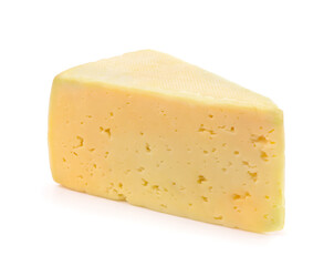 Piece of semi hard cheese
