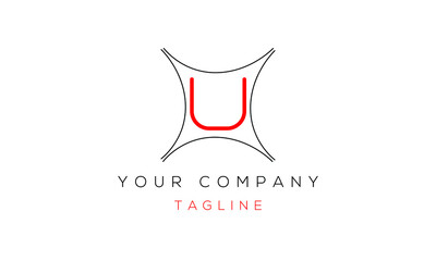Letter U Logo Design, Creative Modern Icon U