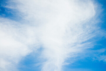 Obraz premium Blue beautiful abstract sky background