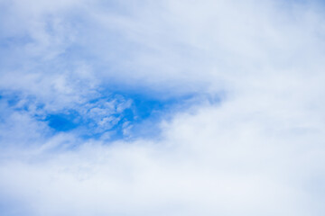 Blue beautiful abstract sky background