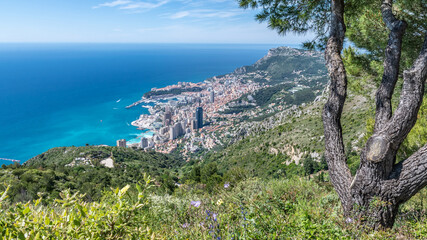 Panorama sur Monaco