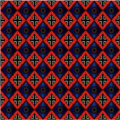 red and black seamless pattern