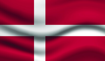 Obraz premium flag of denmark