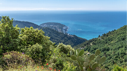 Panorama et paysage sur la Côte d'Azur et Monaco
Landscape on French Riviera and Monaco