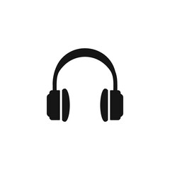 Fototapeta premium Headphone icon vector design template