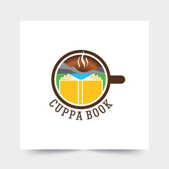 Simple and creative logo for a coffee shop