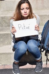 Tristesse d'une femme