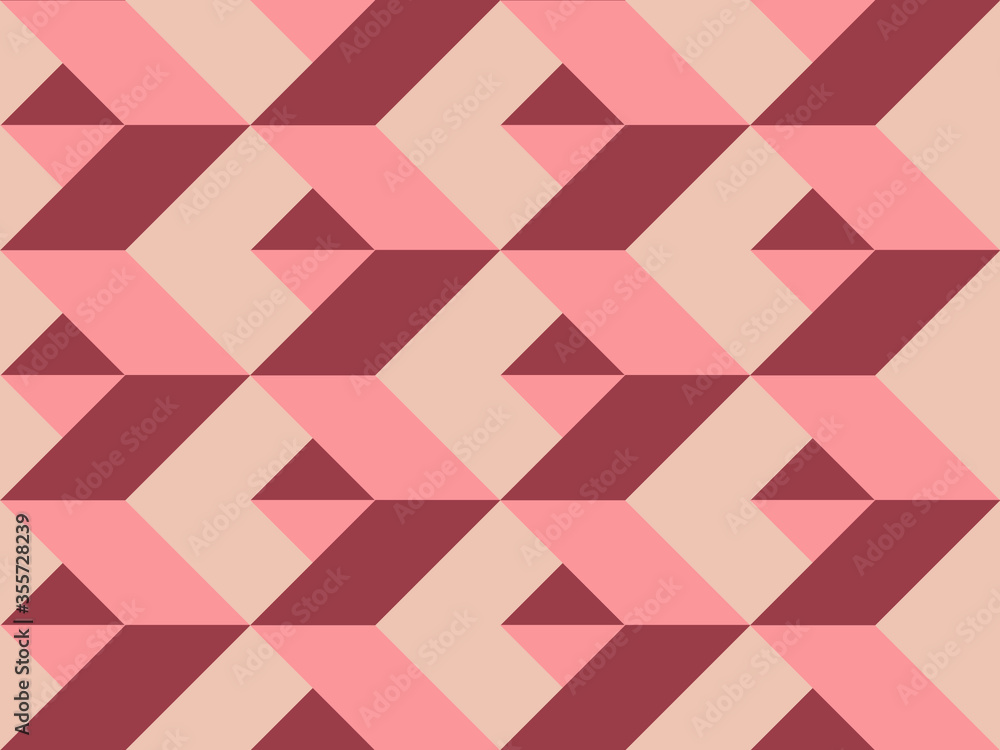 Poster image without seams. beautiful pattern on a summer theme. pattern consisting of holes and isometry. 