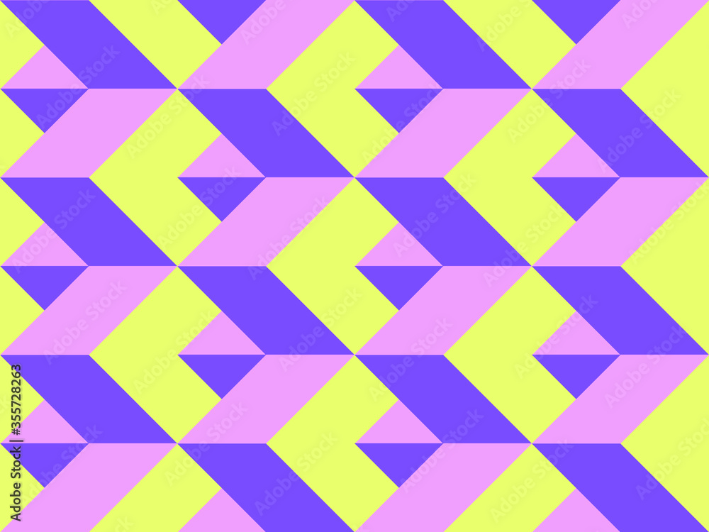 Poster image without seams. beautiful pattern on a summer theme. pattern consisting of holes and isometry. 