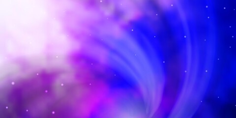 Dark Pink, Blue vector texture with beautiful stars. Modern geometric abstract illustration with stars. Pattern for wrapping gifts.