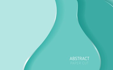 abstract paper cut slime background banner design,can be used in cover design,poster,flyer,book design,website backgrounds or advertising.vector illustration.