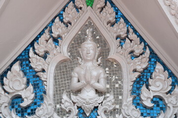 Obraz premium The image of an angel guarding Buddhism