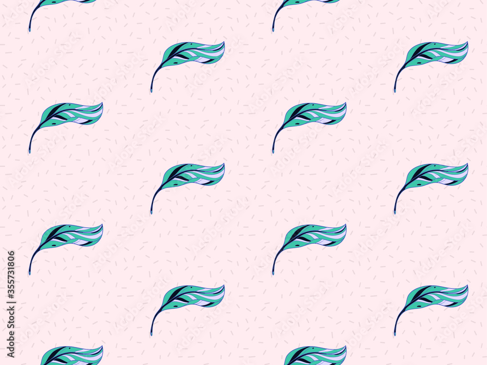 Poster image without seams. beautiful pattern on a summer theme. pattern consisting of floral ornament and 