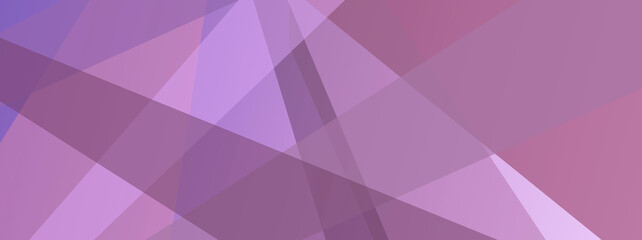 Purple geometrical banner background