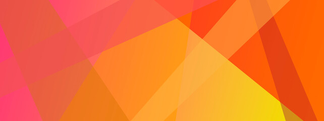 Elegant colorful geometrical banner background