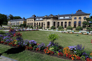 Fototapeta na wymiar Orangery, Garden, Park, Gotha, Thueringen, Germany, Europe