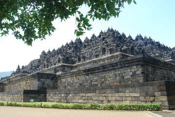 Fototapeta na wymiar borobudur temple