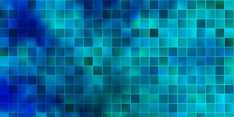 Light BLUE vector template with rectangles.