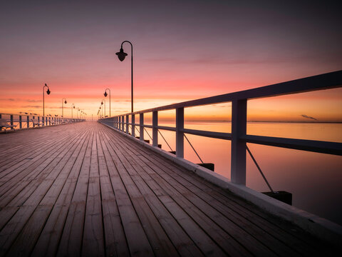 Molo, Morze Bałtyckie © Sylwia