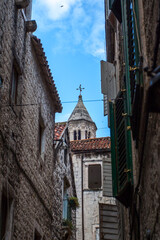 Ulice starego miasta - Split, Chorwacja