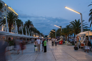 Promenada - Split, Chorwacja