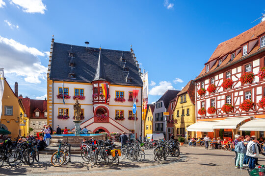 Rathaus, Volkach, Deutschland 