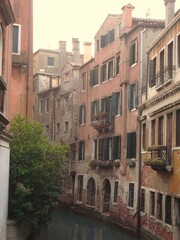 Naklejka premium canal in venice