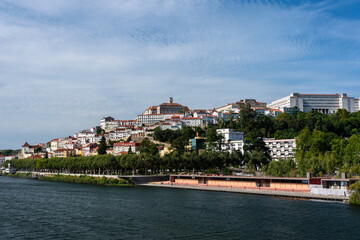 Coimbra, a landscape.
landmarks of Portugal - beautiful Coimbra town summer 2019