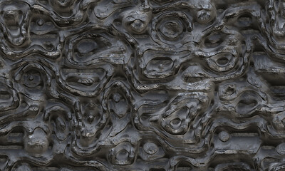 futuristic scifi abstract art metal 