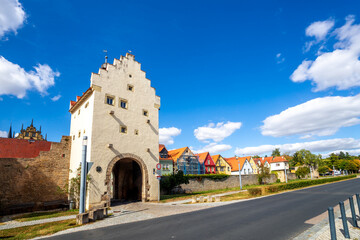 Fototapeta na wymiar Turm, Sulzfeld am Main, Deutschland 