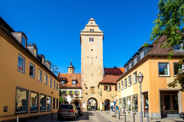 Turm, Volkach, Bayern, Deutschland 