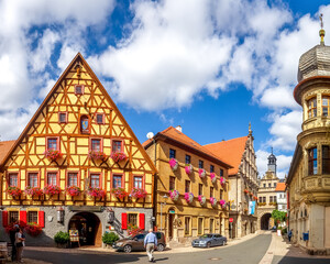 Naklejka premium Marktbreit, Bayern, Deutschland 