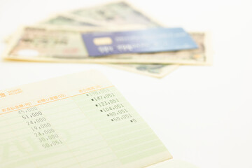 残高0円の預金通帳