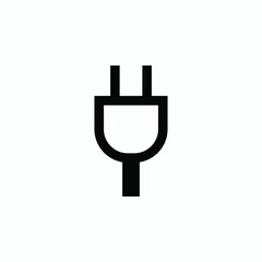 plug icon vector