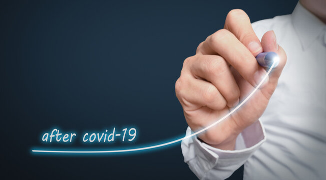 Business growth analysis after covid-19, business concept, after covid19 period