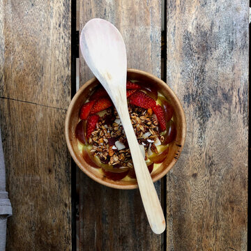 Red Smoothie Bowl