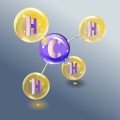 molecule methane