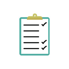 clipboard with checklist