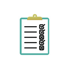 clipboard with checklist