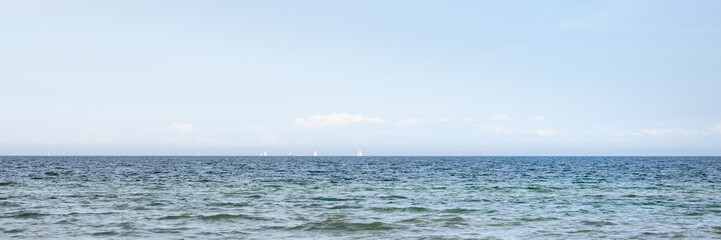 Fototapeta premium landscape of sea and sky