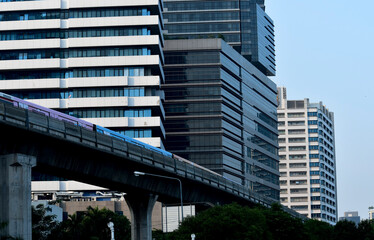 Fototapeta premium BTS - skytrain Bangkok